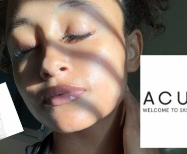 ACURE BEAUTY SKINCARE..... My Skincare Routine