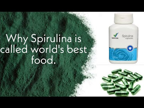 Why Spirulina is world best suppliment (स्पिरुलिना दुनिआ का सबसे बेहतरीन खाना )