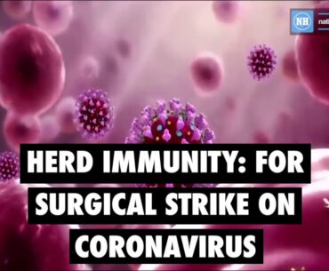 Herd Immunity - For Surgical Strike on Coronavirus