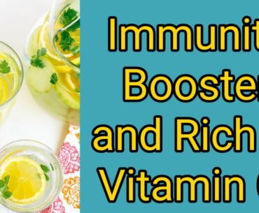 Vitamin C//Immunity Booster drink//Helpful in glowing skin//weight loss drink//detox drink