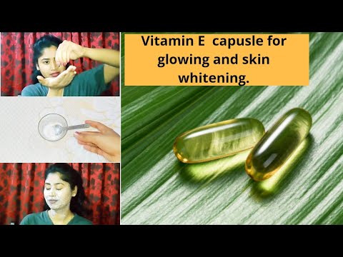 DIY vitamin E capsules fr100% spotless,whitening skinಕನ್ನಡ#Naturalcoorg#VitaminE#vitaminEkannada#How