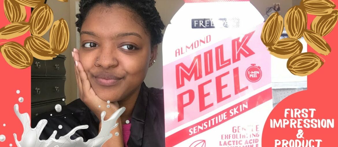 Freeman Beauty Almond Milk Peel Face Mask [IT REMINDS ME OF SLIME!] | Mila B