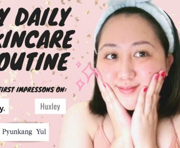 My Daily Skincare Routine | The Ordinary, Huxley, Pyunkang Yul | Dawn Lyndelle Beauty Vlog