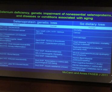 Bruce Ames - Vitamin and Mineral Inadequacy Accelerates Aging-Associated Diseases