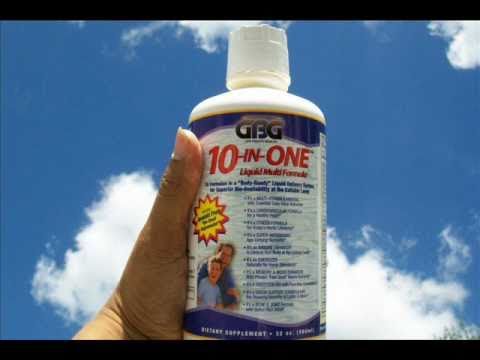 The Best Liquid Vitamin Mineral Supplement - GBG's 10 in One Liquid Multi Formula