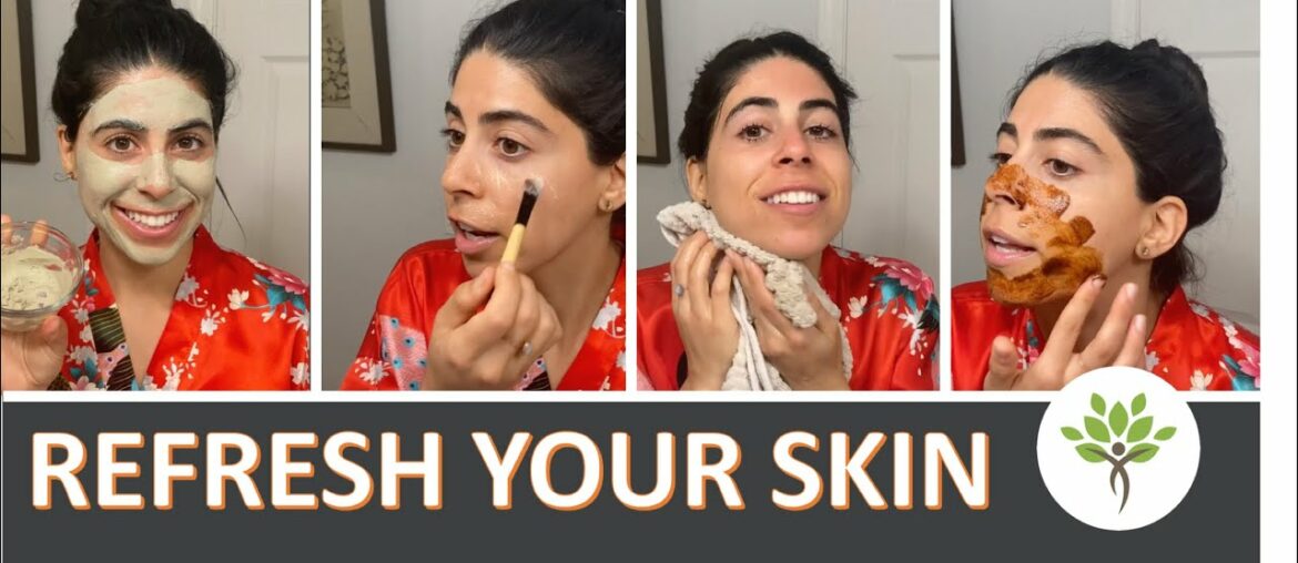 Refresh Your Skin with 4 Easy Face Masks/Scrubs