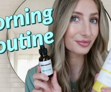 MORNING SKINCARE ROUTINE: How to get glowing skin with DRMTLGY Vitamin C, Supergoop + Drunk Elephant