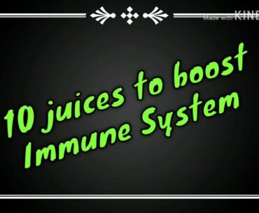 Coronavirus| Immunity boosting juices