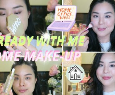 Get Ready with Me! Stay Home Make-up Tutorial ft. Fenty Cheeks Out Cream Bronzer and Blush!