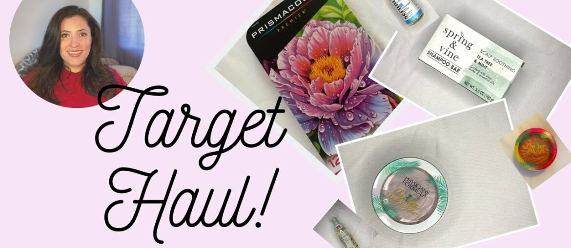 Target Haul: First Impressions//Beauty//Home//Art Supplies