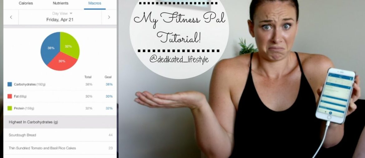 MY FITNESS PAL TUTORIAL! // Everything you need to know to make progress and start counting macros!