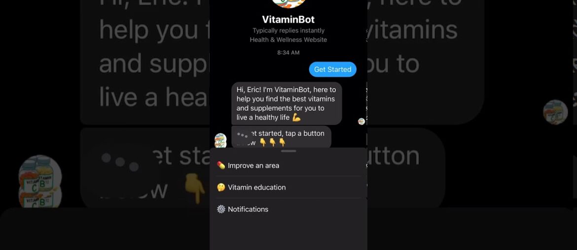 VitaminBot Demo