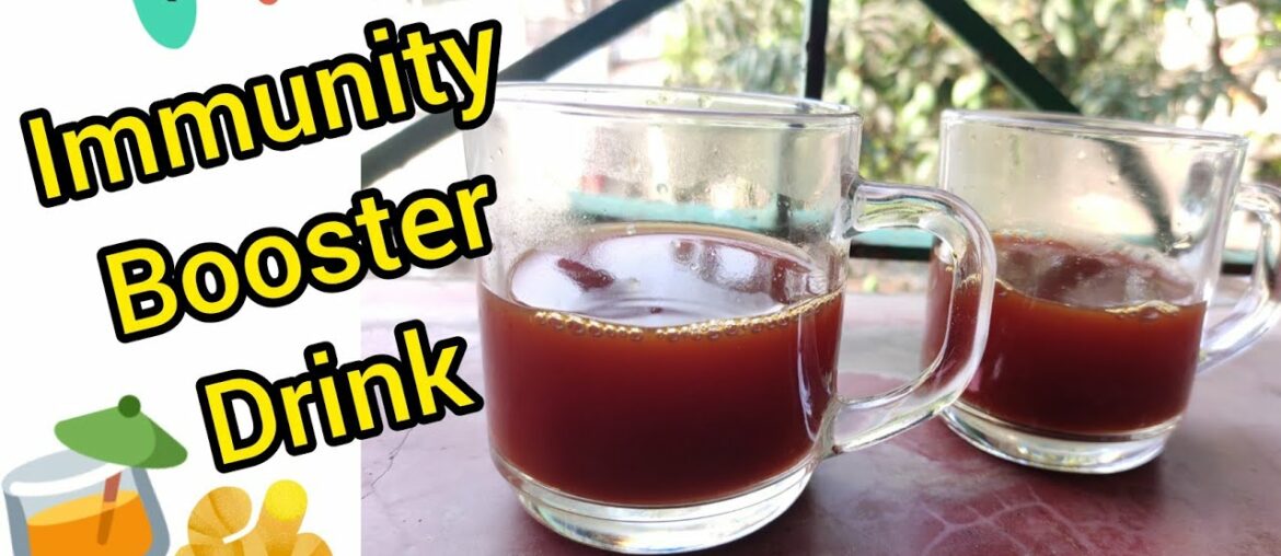 Coronavirus Immunity Booster Drink recipe | Drink to fight against disease by grandfather in Bengali