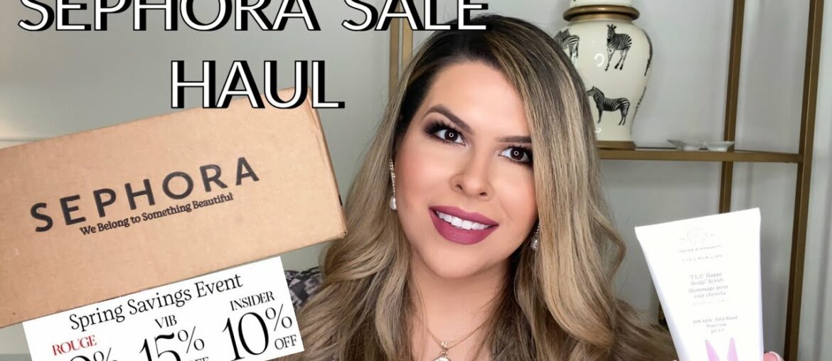 SEPHORA SALE HAUL 2020! // Beauty Recommendations/ VIB Spring Sale