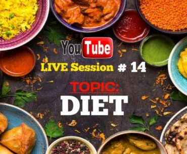 Topic DIET || Ignis Fitness Live Session #14 || ಕನ್ನಡದಲ್ಲಿ.