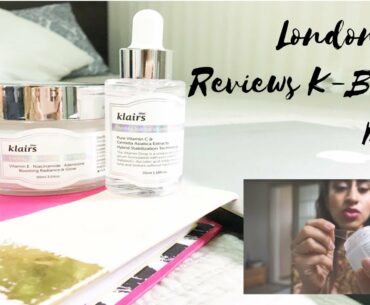 London Girl Reviews Klairs Freshly Juiced Vitamin-E Mask! | K-Beauty, Skincare and Lifestyle Vlog