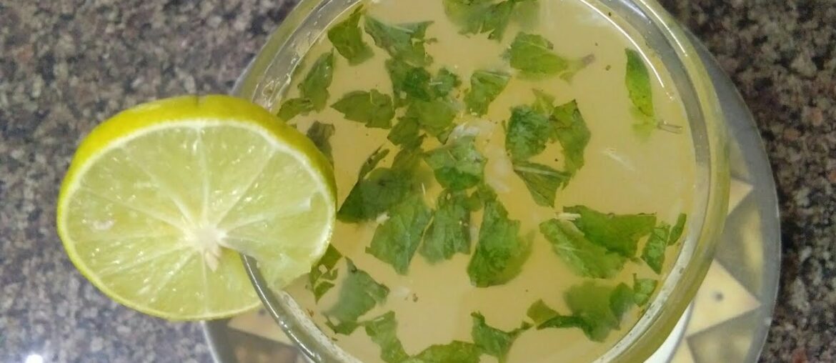 Vitamin 'C' Immunity  drink // yummy yummy Sweet lime mint punch //