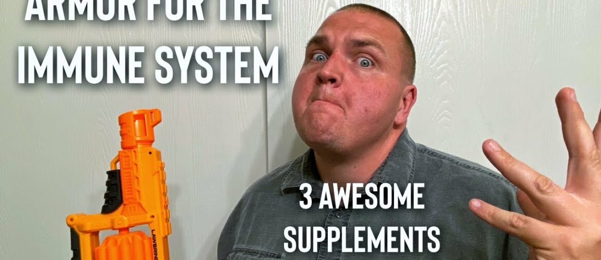 ARMOR FOR YOUR IMMUNE SYSTEM // 3 SUPPLEMENTS that boost your immune system.