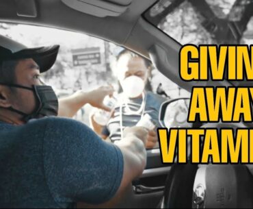 GIVING VITAMINS TO OUR FRONTLINERS | vlog 56