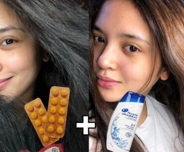 Remove Permanent Hair Dye | Vit C + Shampoo only!