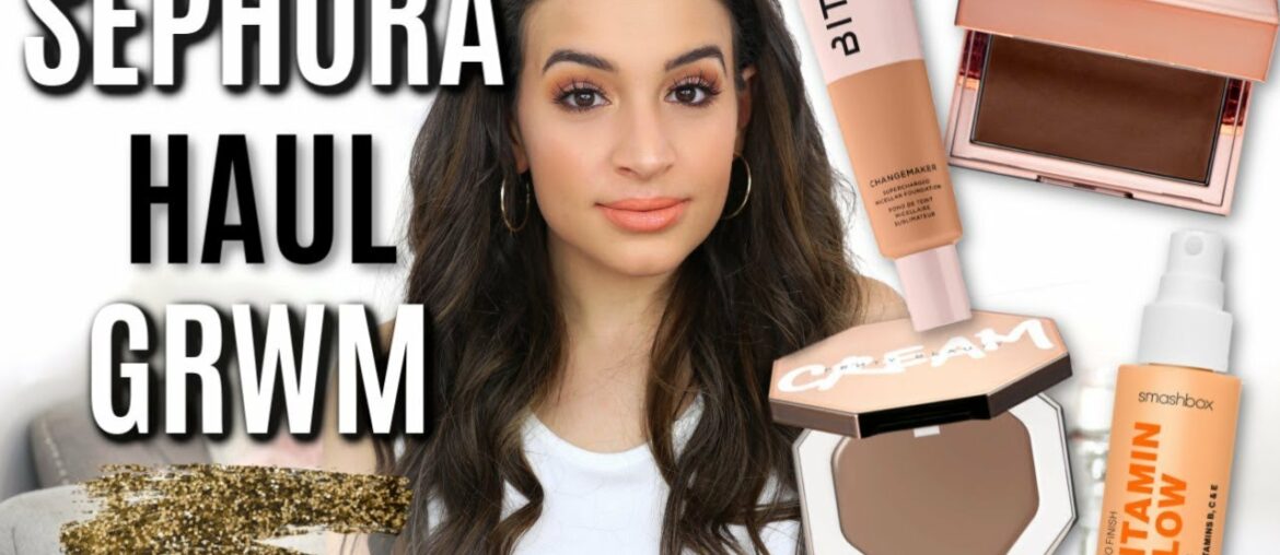 GRWM | Using New Sephora Makeup Spring 2020