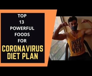 CORONAVIRUS IMMUNITY FOODS - TOP 13 POWERFUL FOODS to Boost your IMMUNE SYSTEM (Eat This Now!)