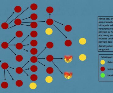 Animasi Pola Penyebaran Covid-19 dan Kondisi Herd Immunity ||VoxNtt.com