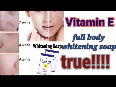 Vitamin E body whitening soap||