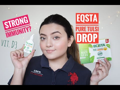 HOW TO BOOST IMMUNITY | EQSTA Pure Tulsi Drop with vitamin D3