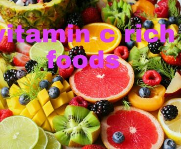 Vitamin C rich fruits//top 5 vitamin C rich fruits