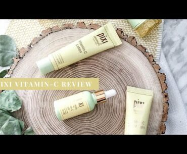 BEAUTY | Pixi Vitamin-C Collection routine and review