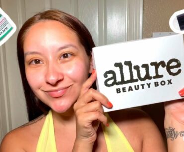 Morning Skin Care Routine! My FAVORITE Skin Care Products [Including ALLURE BEAUTY BOX favorites]!!!