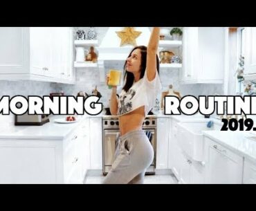 MORNING ROUTINE 2019 | Healthy & productive + Fitness | Chelsea Trevor