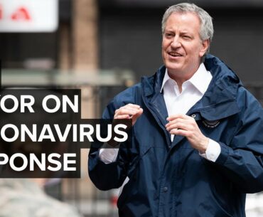 New York City Mayor Bill de Blasio speaks on coronavirus response - 5/4/2020