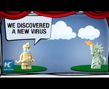 CHINA MOCKS U.S.: Lego movie makes fun of America's response to virus