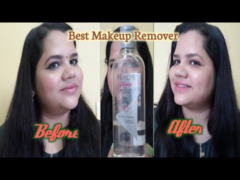 Ponds Vitamin Micellar Water - Charcoal D-Toxx | Best Makeup Remover | Review & Demo| #shapesnshades