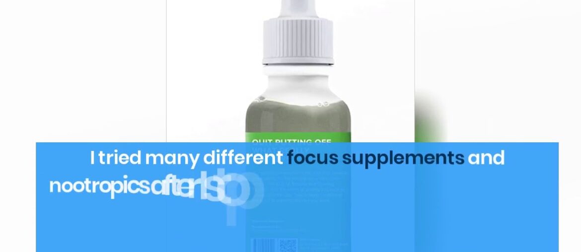 Nootropics Review - Nutriair Focus Peppermint Flavored Brain Health Supplement - Liquid Vitamin...