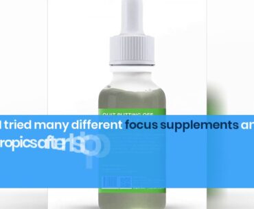 Nootropics Review - Nutriair Focus Peppermint Flavored Brain Health Supplement - Liquid Vitamin...