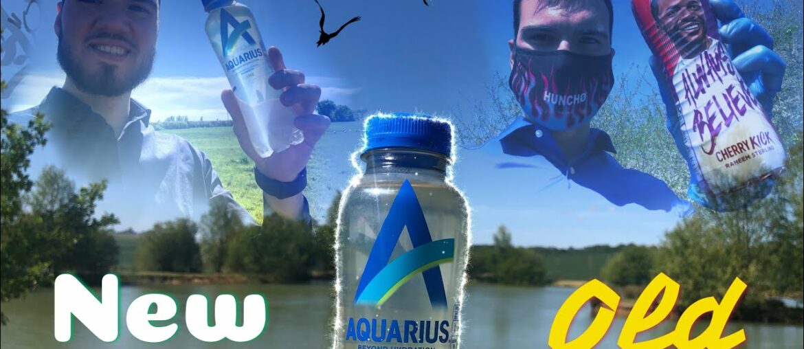 THE NEW LUCOZADE ? AQUARIUS - Water+ Drink Review Vitamin Sport Boost Beverage UK