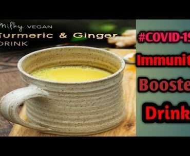 immunity booster - turmeric Ginger drink || COVID-19 || LOCKDOWN || affy styles