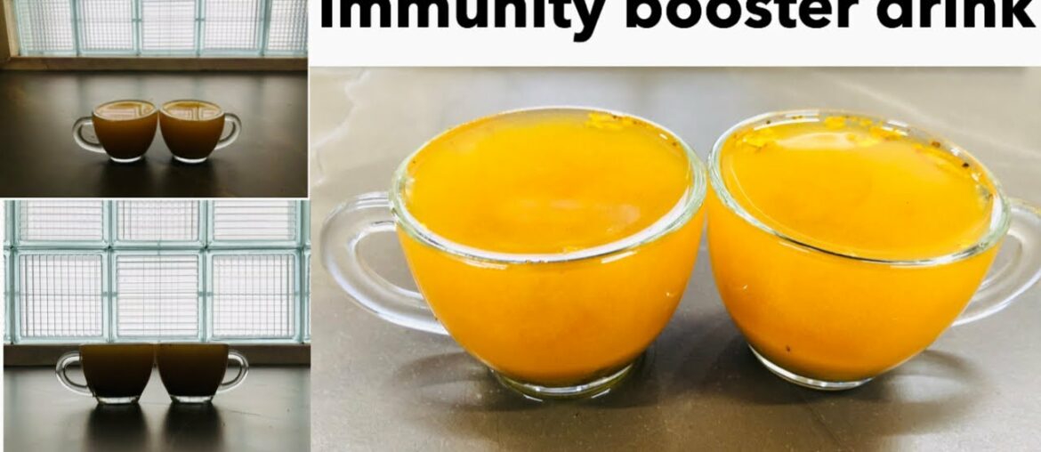 coronavirus: immunity booster drink (इम्यूनिटी बढ़ाने में फ़ायदेमंद बीमारीयो से बचने का आसान तरीक़ा