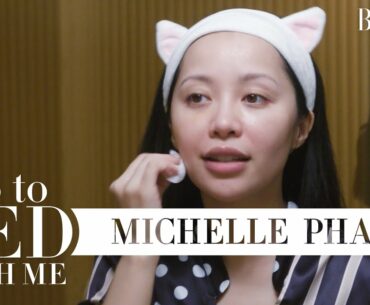 @Michelle Phan's Nighttime Skincare Routine | Go To Bed With Me | Harper's BAZAAR