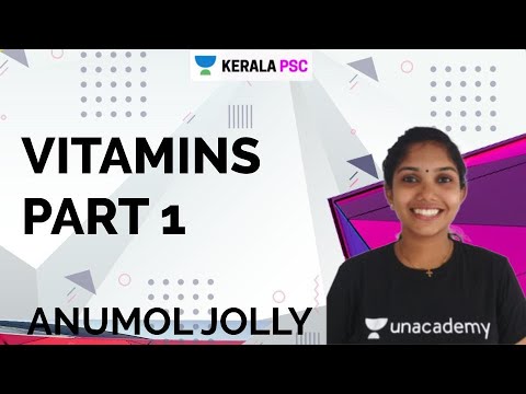 LDC | Science | Vitamins Part 1 | Kerala PSC 2020 |  Anumol Jolly Thottathimyalil