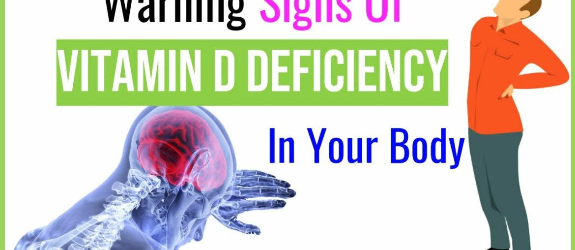 7 Signs Show That You've Deficient In Vitamin D