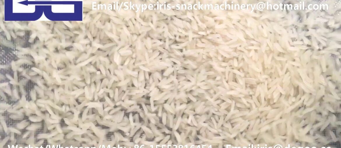 Nutrition rice Extruder Machine/Vitamin Fortified rice production line