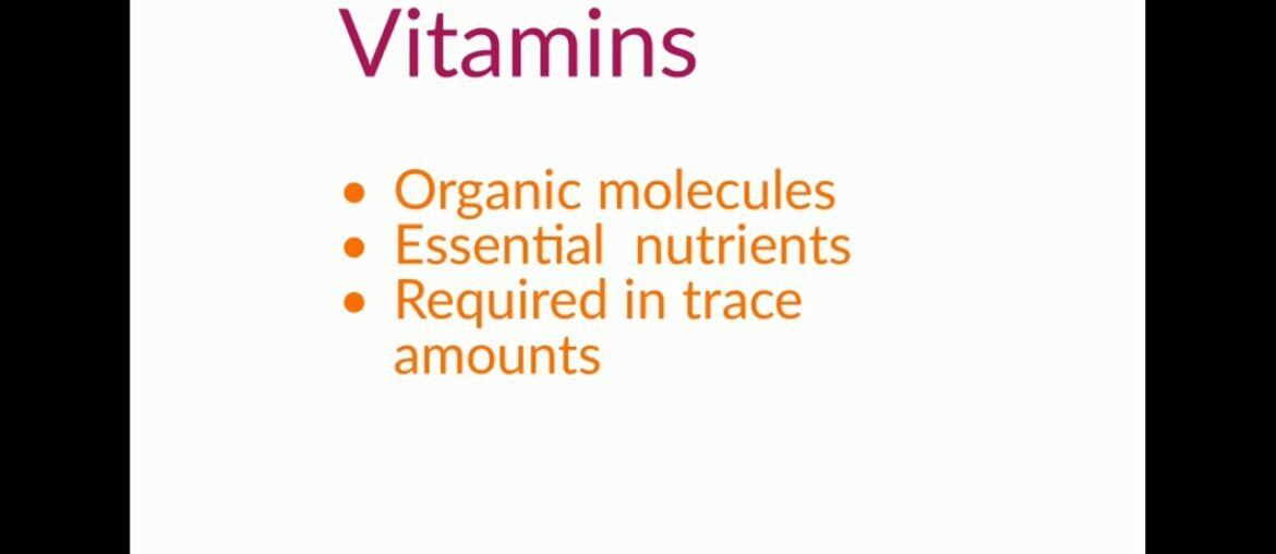 Learn  basics of Vitamins, it's types based on solubility, also learn their Scientific Names