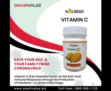 VITAMIN C || NEW PRODUCT || NOURISH - SMARTVALUE