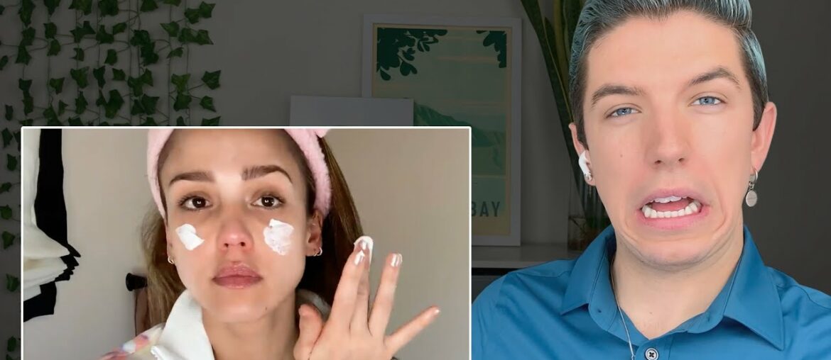 Specialist Reacts to Jessica Alba's Skin Care Routine