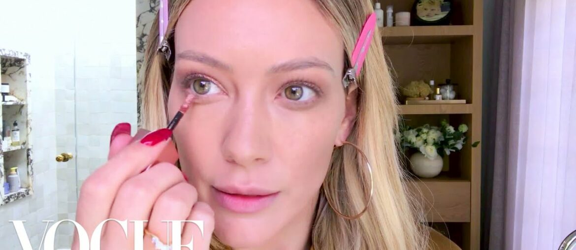 Hilary Duff's Busy Mom Makeup Routine | Beauty Secrets | Vogue