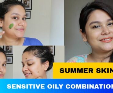 SUMMER SKINCARE FOR SENSITIVE SKIN COMBINATION SKIN OILY SKIN #SUMMER #SKINCARE #HACKS